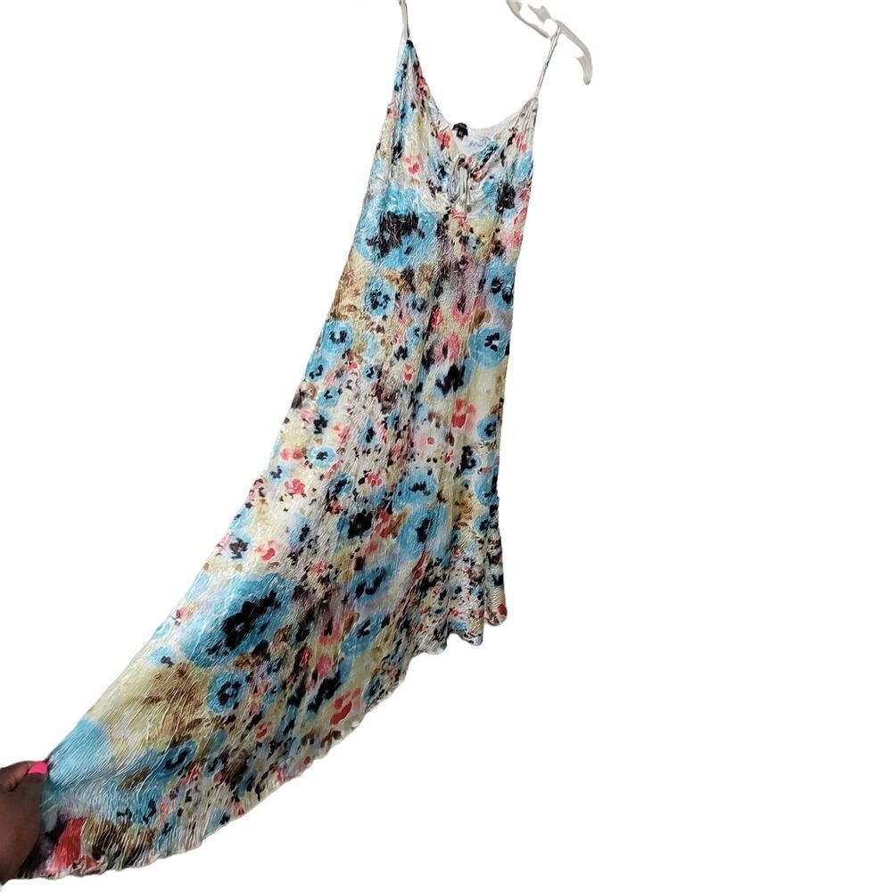 Komarov Multi-color Keyhole Dress L - Picture 3 of 8